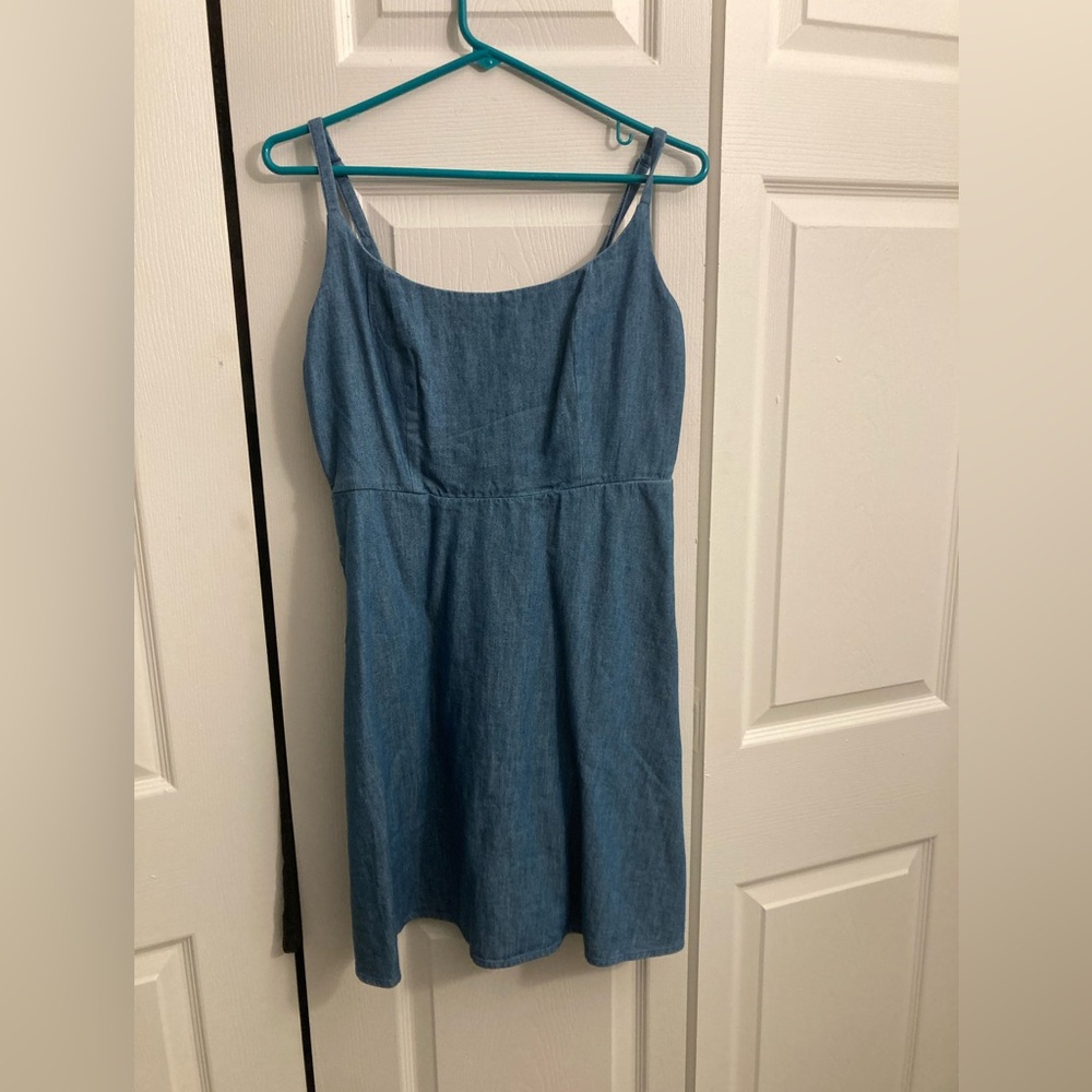 Old Navy Denim-like Sun Dress Small